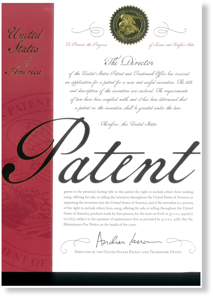 특허증